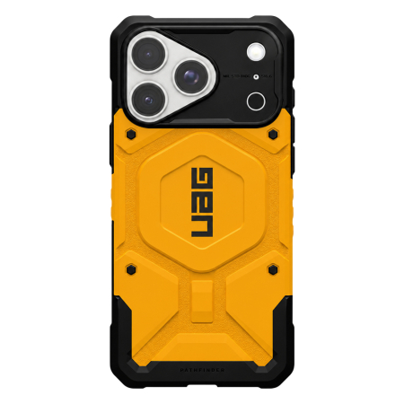 Husa Iphone 18 - Husa silicon UAG - Pathfinder MagSafe - iPhone 18 Pro / iPhone 17 Pro - Heritage Yellow