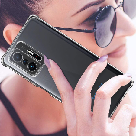Husa silicon Xiaomi 11T / 11T Pro Techsuit - Shockproof Clear Silicone Clear [2]