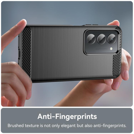 Husa silicon Xiaomi Redmi 15 4G / Redmi 15 5G Techsuit - Carbon Silicone Black [3]