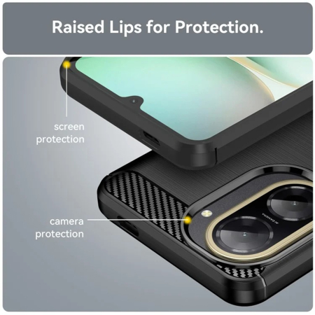 Husa silicon  Xiaomi Redmi A5 4G Techsuit - Carbon Silicone [4]