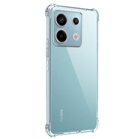 Husa Xiaomi Redmi Note 13 Pro 5G / Poco X6 - Husa silicon Xiaomi Redmi Note 13 Pro 5G / Poco X6 Techsuit - Shockproof Clear Silicone Clear