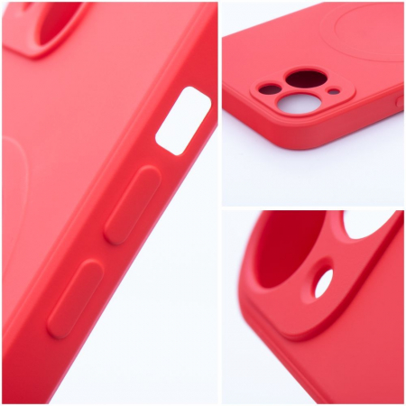 Husa Silicon Magcover Iphone 12 Pro rosu [1]