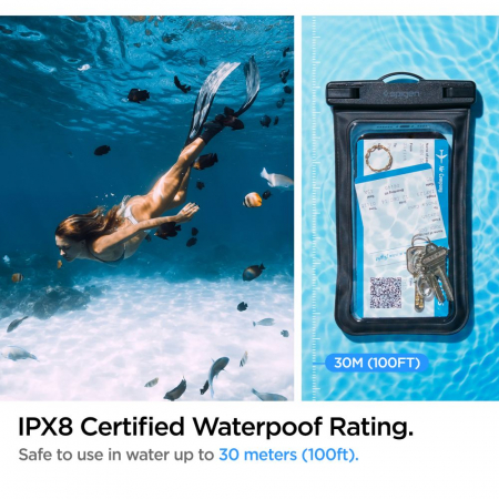 Husa subacvatica waterproof universala Spigen A601 [5]