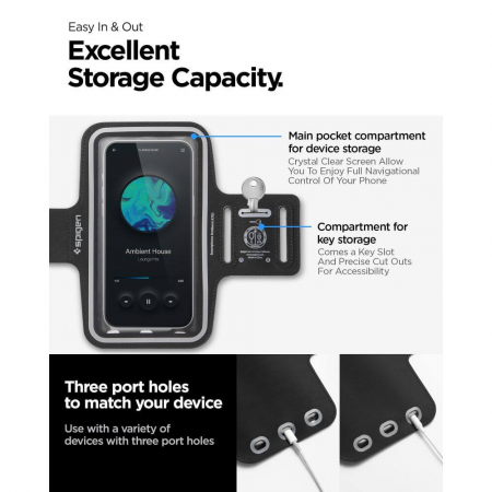 Husa Spigen A703 Dynamic Shield Armband [5]