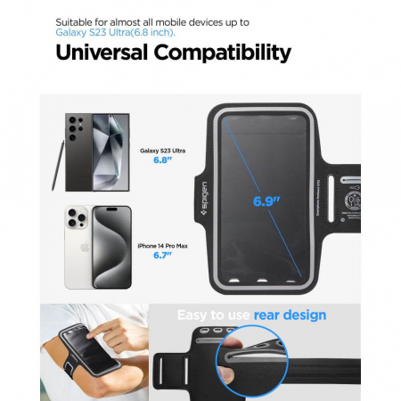 Husa Spigen A703 Dynamic Shield Armband [4]