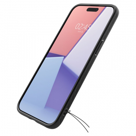 Husa Spigen Liquid Air IPhone 15 Pro Max negru [4]