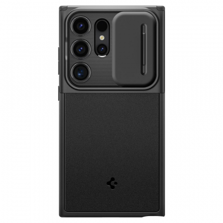 Husa Spigen Optik Armor Samsung Galaxy S24 Ultra negru [0]