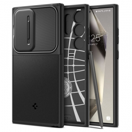 Husa Spigen Optik Armor Samsung Galaxy S24 Ultra negru [6]