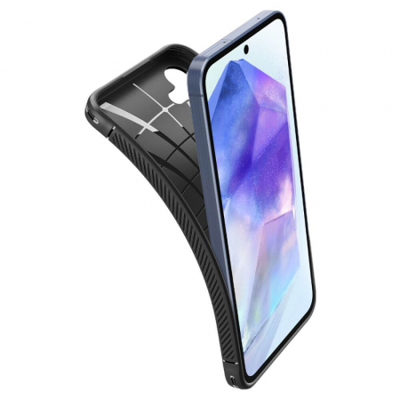 Husa Spigen Rugged Samsung Galaxy A55 5G negru [2]
