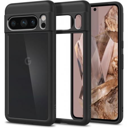 Husa Google Pixel 8 Pro - Husa Spigen Ultra Hybrid Google Pixel 8 Pro negru
