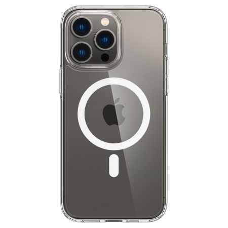 Alte modele huse Iphone - Husa Spigen Ultra Hybrid IPhone 14 Pro Magsafe alb