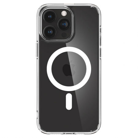 Husa Iphone 15 Apple - Husa Spigen Ultra Hybrid IPhone 15 Pro Magsafe alb