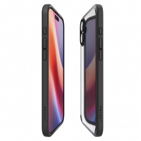 Husa Iphone 16 Spigen Ultra Hybrid negru [1]