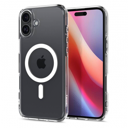 Husa Spigen Ultra Hybrid IPhone 16 magsafe alb [6]