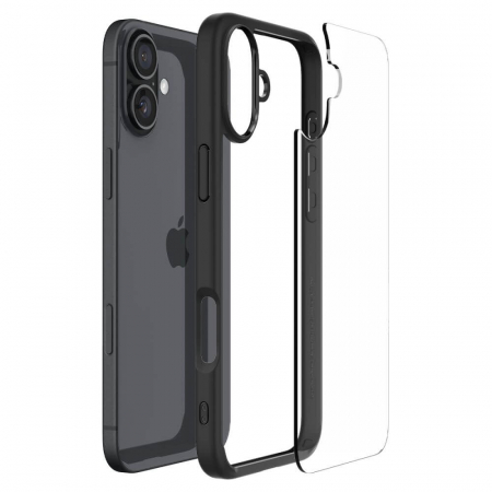 Husa Spigen Ultra Hybrid Iphone 16 Plus negru [8]