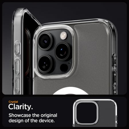 Husa Spigen Ultra Hybrid IPhone 16 Pro magsafe alb [4]