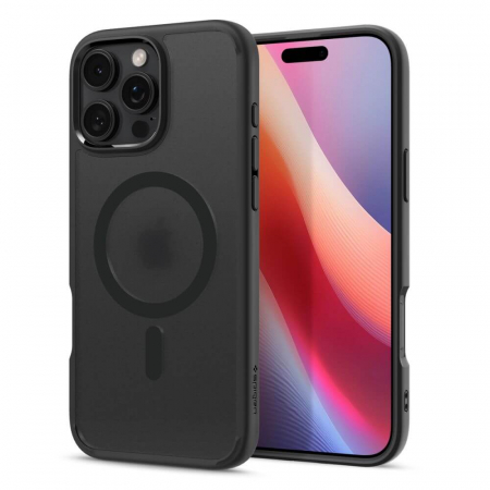 Huse Iphone - Husa Spigen Ultra Hybrid IPhone 16 Pro Max magsafe alb