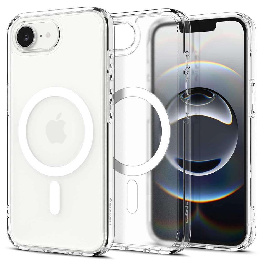 Husa IPhone 16e Spigen Ultra Hybrid magsafe frost alb [8]