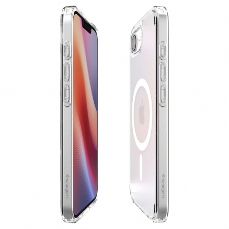 Husa IPhone 16e Spigen Ultra Hybrid magsafe frost alb [5]