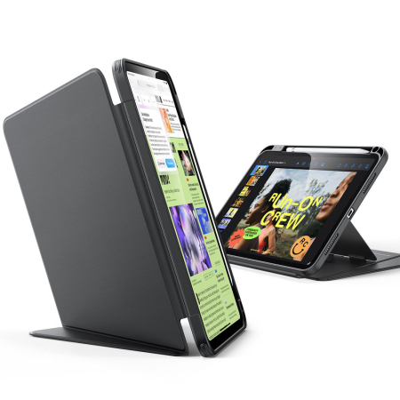 Husa Ipad Pro 11 inch 2024 - Husa tableta iPad Pro 11 (2024) / iPad Pro 11 (2025)  ESR - Flip Hybrid (with Pencil Holder) Black