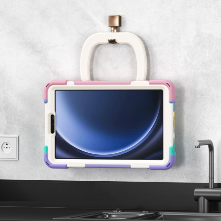 Husa tableta Tech-Protect X-Armor Samsung Galaxy Tab A9 Plus 11 inch X210 / X215 / X216 roz [2]