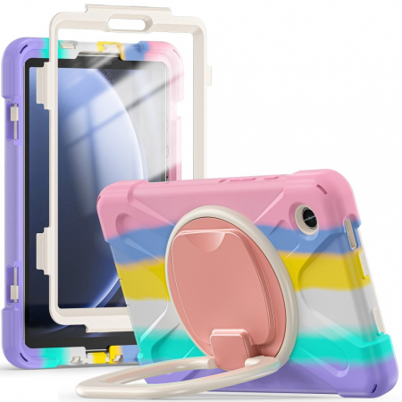 Huse Galaxy Tab - Husa tableta Tech-Protect X-Armor Samsung Galaxy Tab A9 Plus 11 inch X210 / X215 / X216 roz