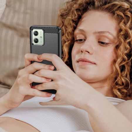 Husa Tech-Protect Carbon Motorola Moto G54 5G [6]
