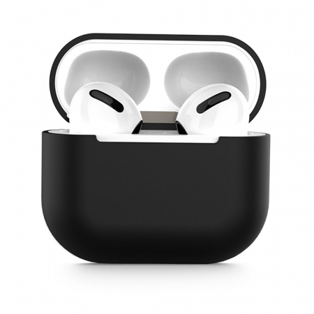 Husa Casti Wireless - Husa Tech-Protect Icon 2 Airpods 3 negru