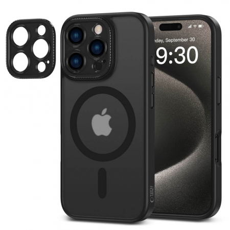 Husa Iphone 16 Pro Max - Husa Tech-Protect MagCam iPhone 16 Pro Max magsafe