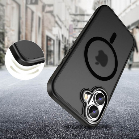 Husa Tech-Protect MagEdge iPhone 16 magsafe gunmetal [1]