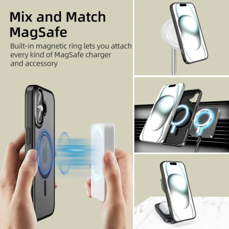 Husa Tech-Protect MagEdge iPhone 16 magsafe gunmetal [3]