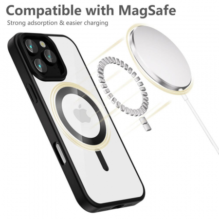 Husa Tech-Protect Magflex Iphone 16 Pro Max magsafe satin negru [2]