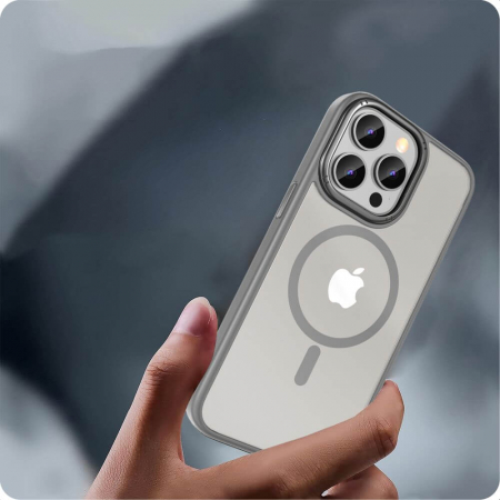 Husa Tech-Protect MagMat 2 iPhone 15 Pro magsafe titanium [2]