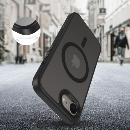 Husa iPhone 16e Tech-Protect MagMat magsafe negru [3]