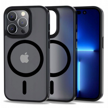 Alte modele huse Iphone - Husa Tech-Protect MagMat Magsafe Iphone 14 Pro negru