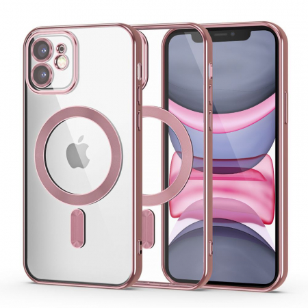 Alte modele huse Iphone - Husa iPhone 11 MagSafe Magshine negru