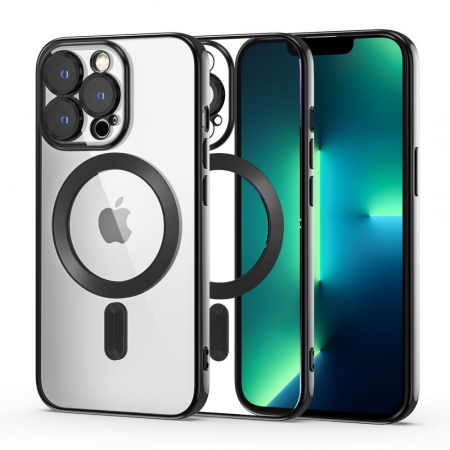 Huse Silicon Iphone - Husa Tech-Protect Magshine MagSafe iPhone 13 Pro Max