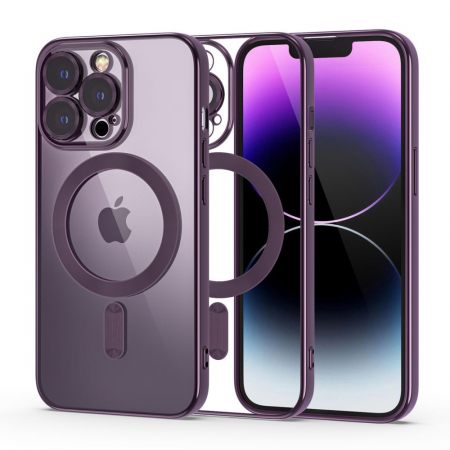 Huse Silicon Iphone - Husa Tech-Protect Magshine MagSafe iPhone 14 Pro