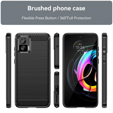 Husa Moto Edge 50 Neo / ThinkPhone 25 Techsuit carbon [1]