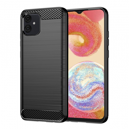 Husa Samsung Galaxy A04e - Husa Techsuit Carbon Samsung Galaxy A04e negru
