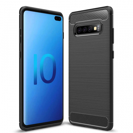 Husa Samsung Galaxy S10 Plus Techsuit carbon [0]