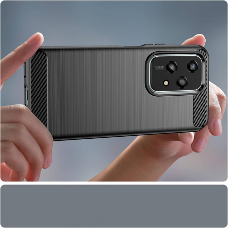 Husa Techsuit Carbon Silicone Honor 200 lite [4]