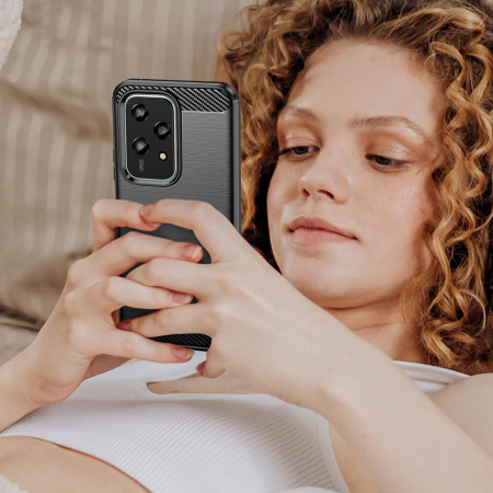 Husa Techsuit Carbon Silicone Honor 200 lite [2]
