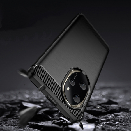 Husa Techsuit Carbon Silicone Honor 200 Pro [1]