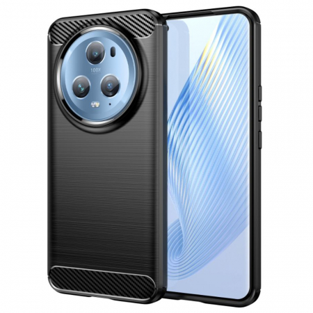 Husa Huawei - Husa Techsuit Carbon Silicone Honor Magic 5 Pro