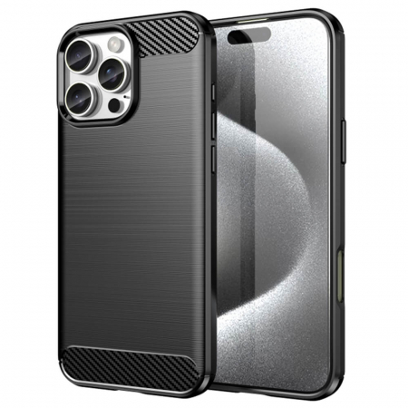 Huse Iphone - Husa Techsuit Carbon Silicone Iphone 16 Pro Max