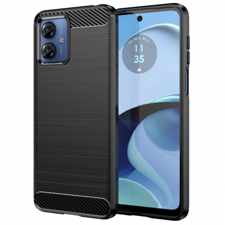 Husa Motorola G14 - Husa Techsuit Carbon Silicone Motorola G14