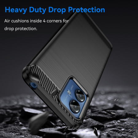 Husa Techsuit Carbon Silicone Motorola G14 [2]