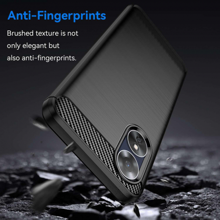 Husa Techsuit carbon silicone Oppo A17 [1]