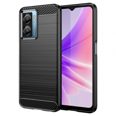 Husa Oppo A77 - Husa Techsuit Carbon Silicone Oppo A77